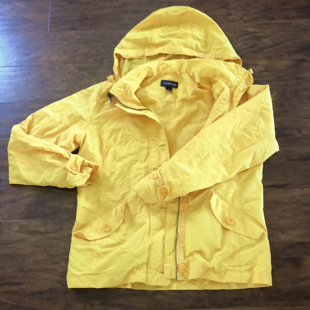 Land ends rain jacket